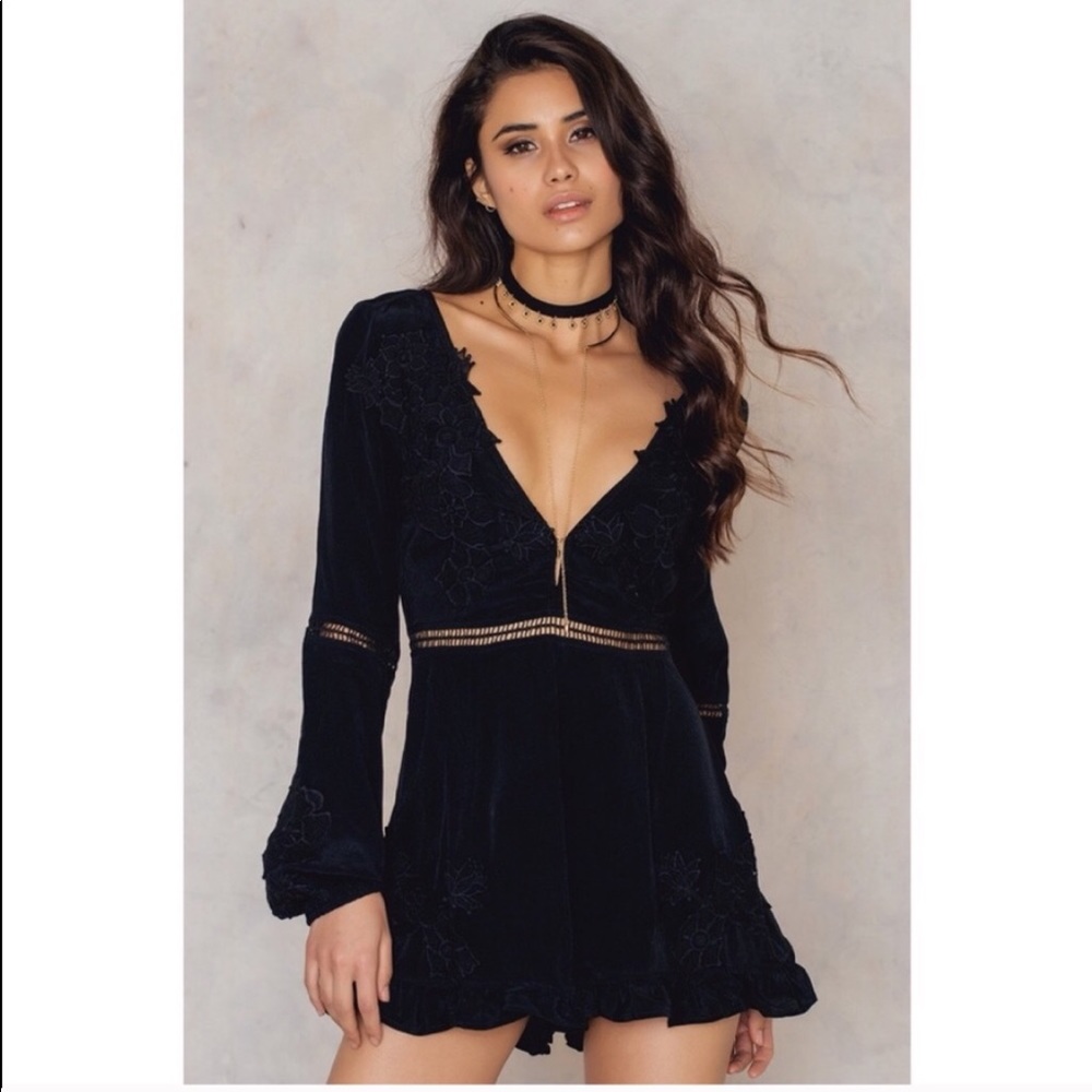 FL&L BLACK ROMPER